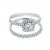 Meyson Jewellery Starrs Love's Halo Diamond Ring