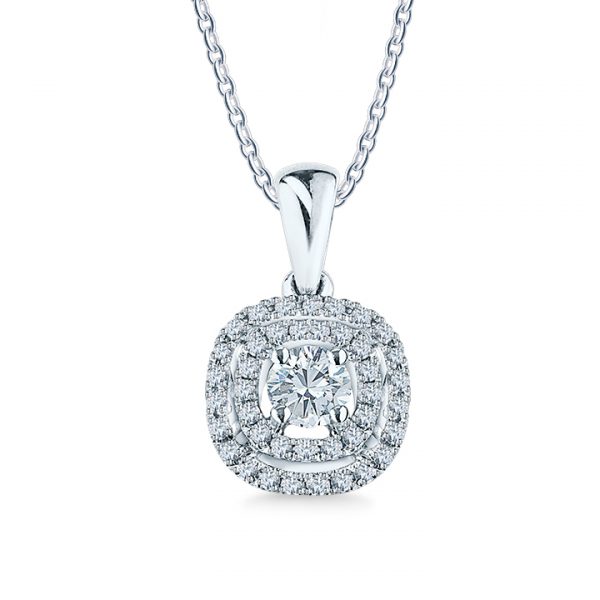 18K Gold Diamond Pendant - Meyson Jewellery