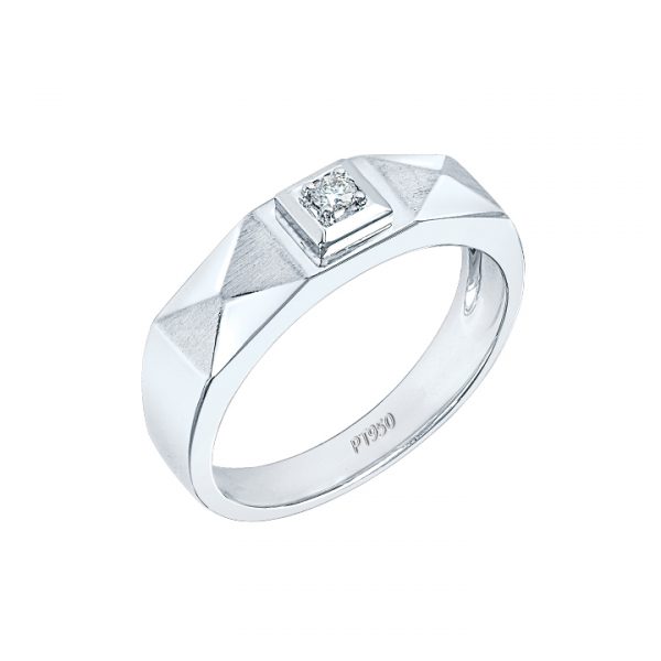 Platinum Men's Ring - Meyson Jewellery