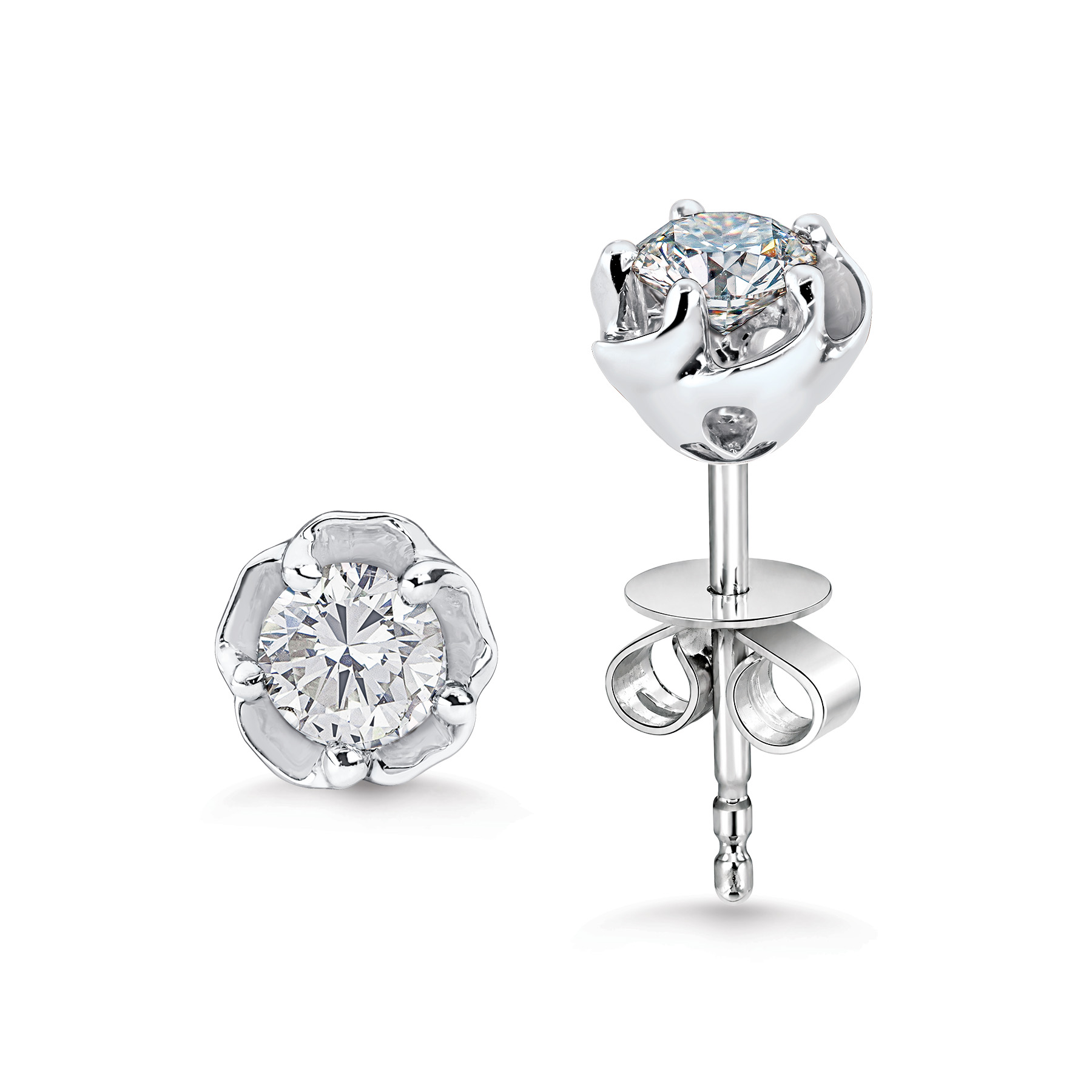 Meyson Jewellery Certified Diamond Earrings