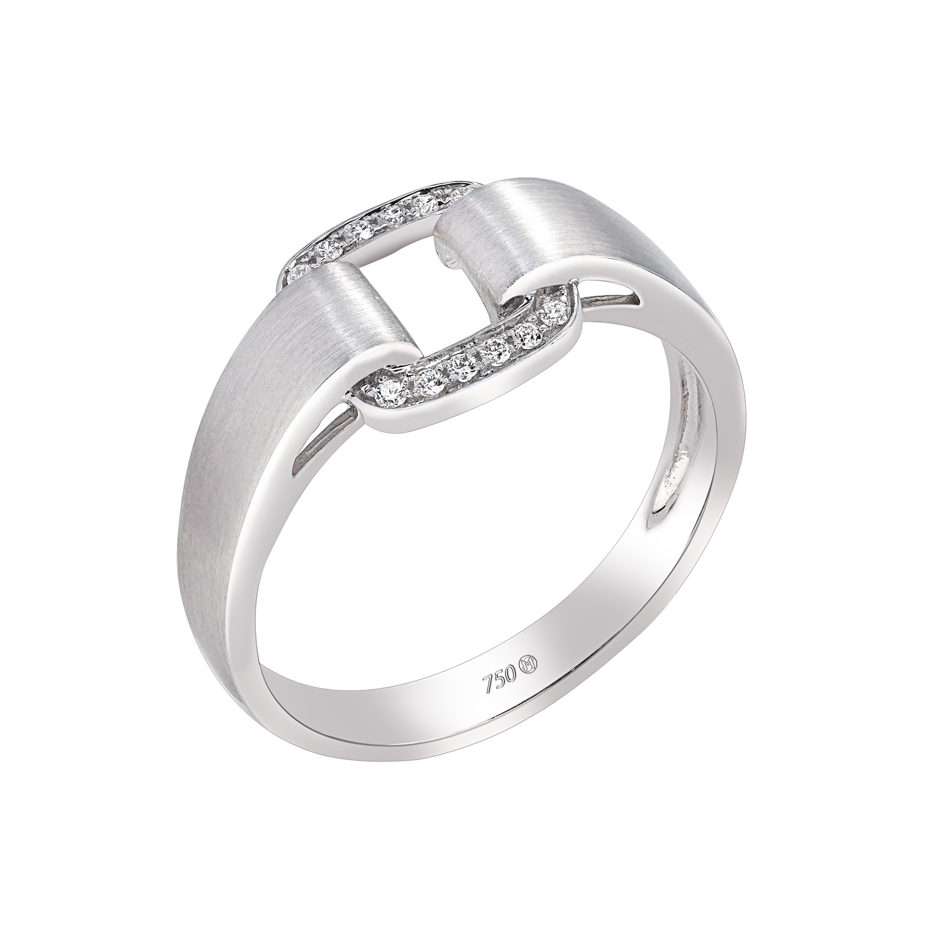 18K Gold Diamond Ring