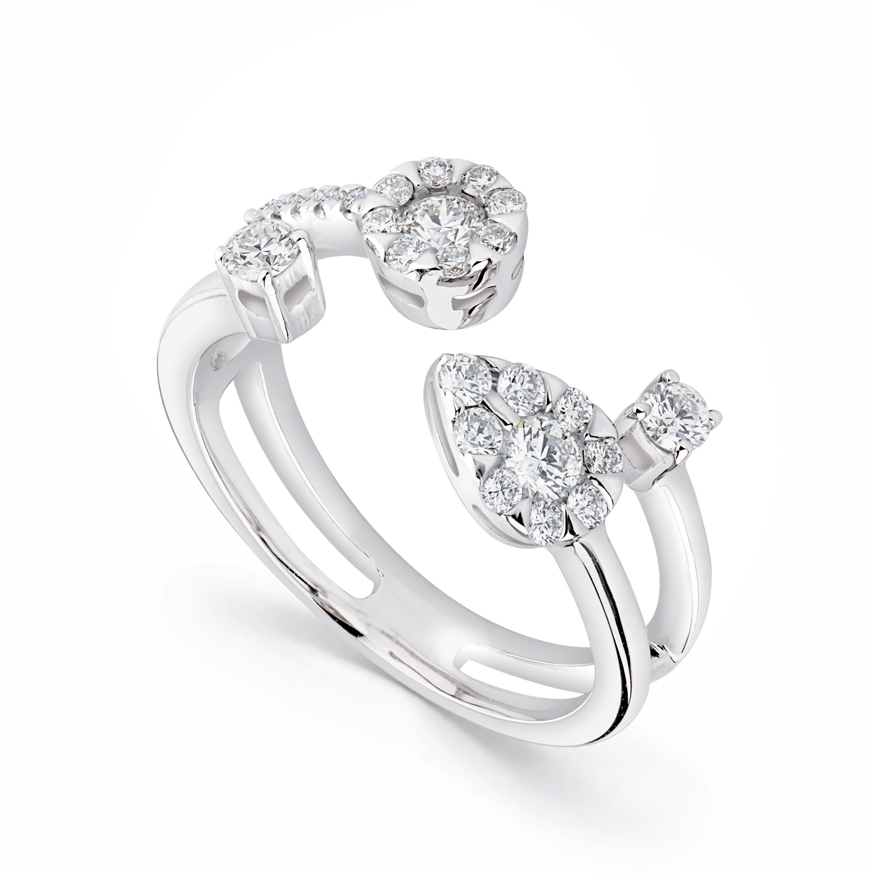 Meyson Jewellery Starrs Blossom Open Diamond Ring