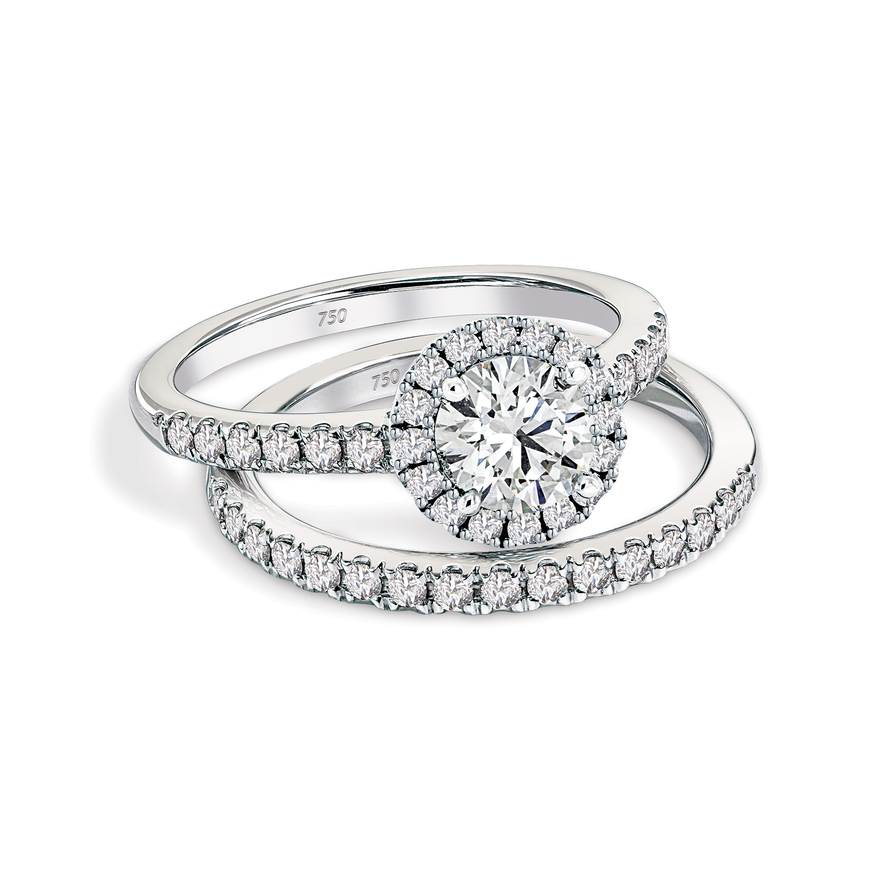 Forever Love 18K Gold Diamond Ring