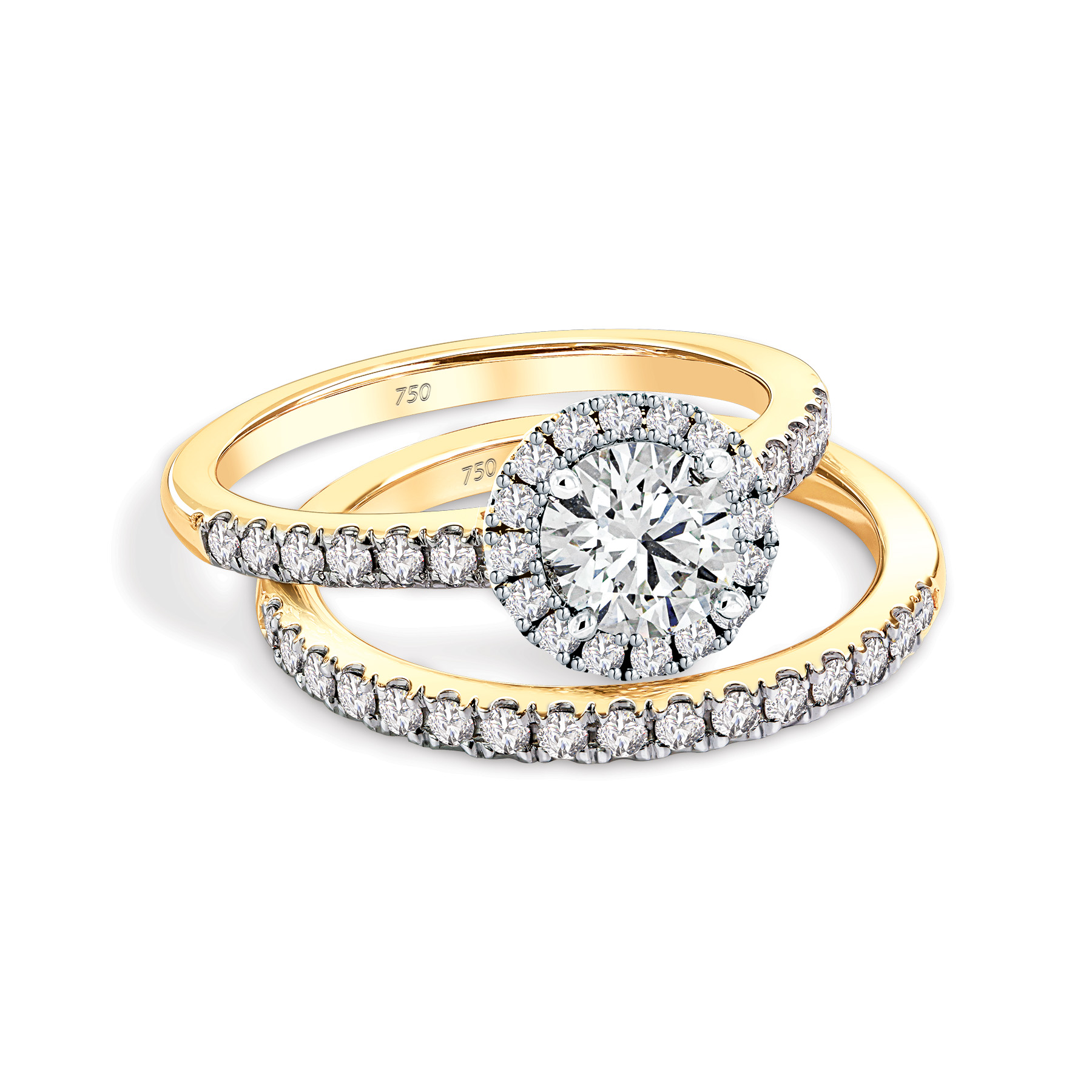 Forever Love 18K Gold Diamond Ring