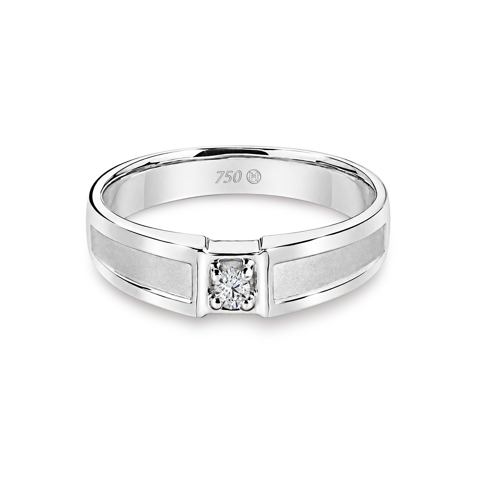 18K Gold Diamond Ring