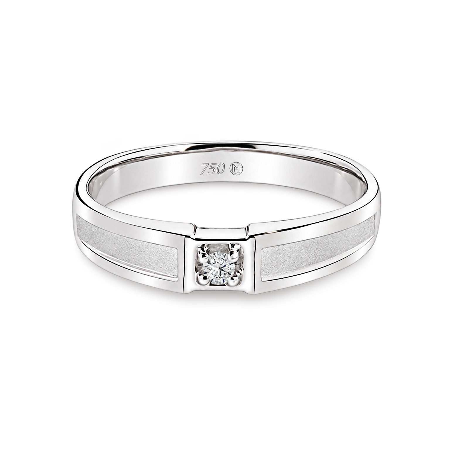 18K Gold Diamond Ring